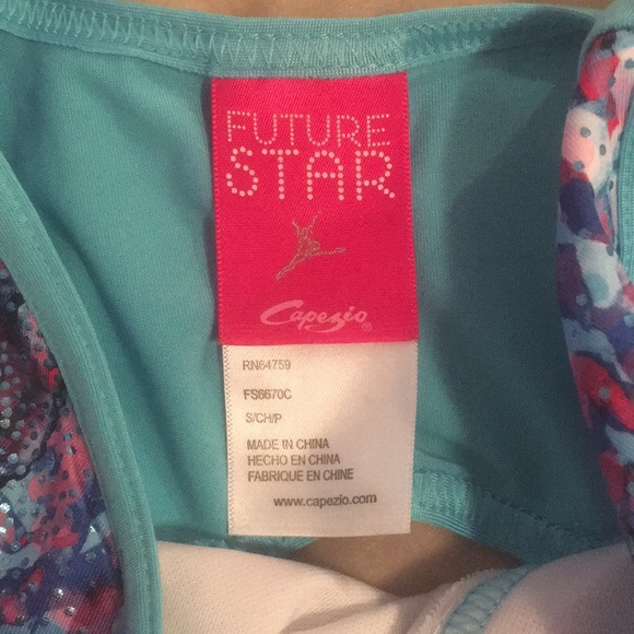 Girls gymnastics leotard. - Picture 3 of 3